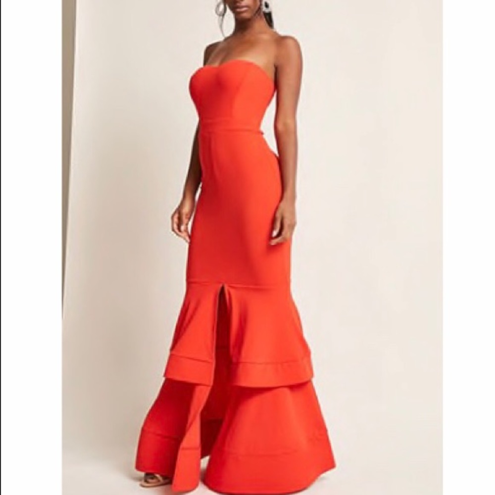 Floor length gown